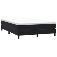 Box Spring krevet bez madraca crni 160x210 cm samt