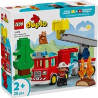 LEGO Set za slaganje Vatrogasni kamion s crijevom i vatrogascem 10473