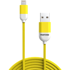 CELLY USB-A na Lightning kabel PT-LCS001-5Y, 1,5 m, žuti