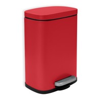 SPIRELLA Crvena željezna kanta za smeće s pedalom 5 l Akira 