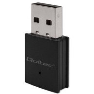 QOLTEC Bežični adapter Mini WiFi AC BT 4.0 USB 600 Mbps