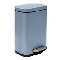 SPIRELLA Svijetlo plava željezna kanta za smeće s pedalom 5 l Akira 