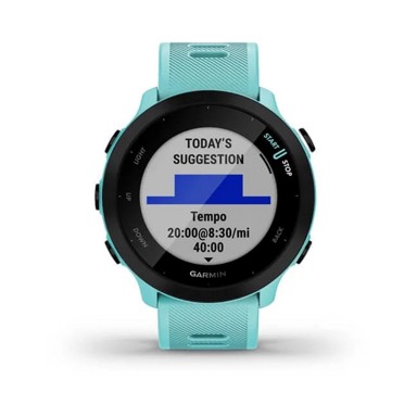 GARMIN Pametni sat Forerunner 55, plavi, silikonski remen