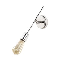 OPVIQ LIGHTS Metalna zidna svjetiljka u hrom boji Metha