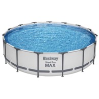 BESTWAY Bazen s pumpom Steel Pro™ Max, 457x107cm