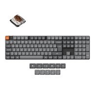 KEYCHRON Tipkovnica mehanička K5 Max, bežična, Gateron smeđi prekidači, RGB (K5M-H3-UK)