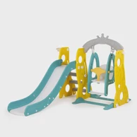 CHIPOLINO Tobogan i ljuljačka, koš za košarku, višebojno