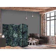 Paravan - Oriental Carpet Pattern - Smaragdni ornamenti i izlizani uzorci 225 x 172, dvostrani