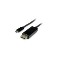 ROLINE Kabel USB-C na DisplayPort, 2 m, crni