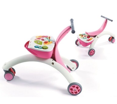 TINY LOVE Guralica Rastem s tobom 5u1, roza