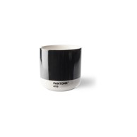 PANTONE Crna keramička šalica 175 ml Cortado Black 419