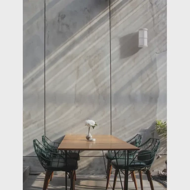 Vanjska zidna svjetiljka Stone, E27, 12W, IP54, NL9002850, bijela