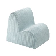 WIGIWAMA Mentol zelena dječja fotelja od samta Cloud 