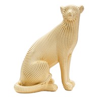 MAURO FERRETTI Statua u zlatnom dekoru Leoparda