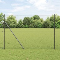 Heksagonalna ograda 1. 6x100 m čelik, siva