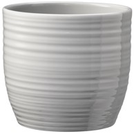 Keramička tegla SK Bergamo pure 16 cm svijetlo siva