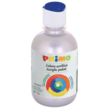 PRIMO Akrilna boja tempera 400TA300910, 300 ml, srebrna