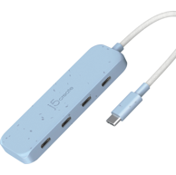 J5CREATE USB čvorište JCH345EC, plavo
