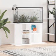 Stalak za akvarij bijeli 100 x 40 x 60 cm od konstruiranog drva