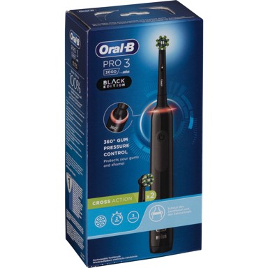 ORAL-B Električna četkica za zube PRO 3 3000 Cross Action JAS 22, crna