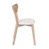 BONAMI SELECTION Blagovaonska stolica od hrastovine s bijelim sjedištem Arch 