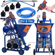 ROSFIX Stroj za žbukanje Blue Dragon BD57, 5700 W, 22 MPa, 25 l/min