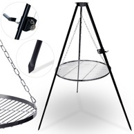 BERDSEN Vrtni tronožac s visećim roštiljem, 80 cm, BD-884