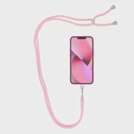 SWING Privjesak za telefon podesive duljine / duljina kabela 165 cm (max 82,5 cm u omči) lite pink