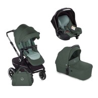 JANE Dječja kolica Crosslight 3 3u1, tamnozelena