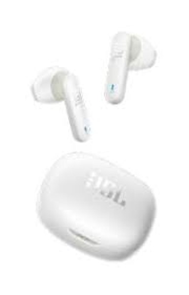 JBL Bežične slušalice Wave Flex 2, Bluetooth, s mikrofonom, bijele
