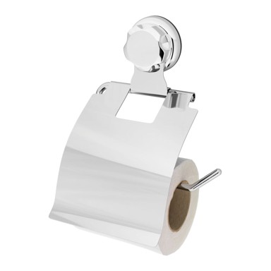 COMPACTOR Metalni samoljepljiv držač toaletnog papira u srebrnoj boji Bestlock Bath
