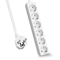 HELOS produžni kabel Classic 6 3 m bez prekidača bijeli