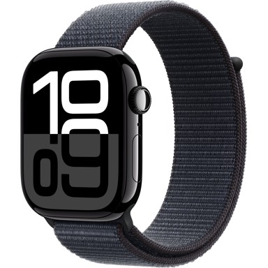 APPLE Pametni sat Series 10 GPS + Cellular 46mm, crno aluminijsko kućište, Ink Sport Loop