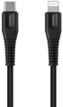 CANYON Kabel MFI-4 tip C na Lightning, 1,2 m, crni