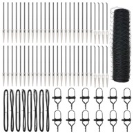 Heksagonalna ograda 1x100 m čelik, siva