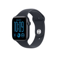 APPLE Pametni sat Watch SE3 v2, GPS + Cellular, 40 mm, aluminijsko kućište Midnight, tamnoplavi sportski remen S/M