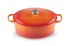 LE CREUSET Ovalni lonac Signature 7,5 L, narančasti