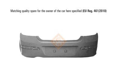 ISAM Zadnji branik Opel Astra H 5 vrata