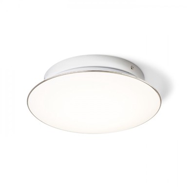 RENDL Stropna lampa Mara, mliječni akril/krom, 230 V, LED, 24 W, 3000 K