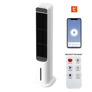 BOT Pametni ventilator WT1, WiFi, 5 l, tihi način rada, glasovno upravljanje, 12-satni timer