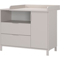 GERMANIA Krem dječja komoda s promjenjivim stolom 115x102x77 cm Alkmaar