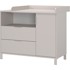 GERMANIA Krem dječja komoda s promjenjivim stolom 115x102x77 cm Alkmaar 