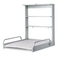 ROBA Zeleno-sivi viseći stol za presvlačenje style