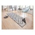 NORTHRUGS Tepih za eksterijer Malibu 80x250 cm, crno-bež