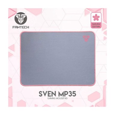 FANTECH Podložak za miš Sven MP35, 350x250x4 mm, Sakura Edition, sivo/roza