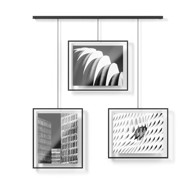 UMBRA Crni metalni viseći okviri u setu 3 kom 73x82 cm Exhibit 