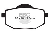 EBC Kočione pločice FA136, set za 1 disk
