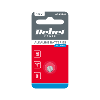 REBEL Extreme baterija AG3 1.5 V, 1 kom