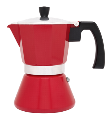 LEOPOLD VIENNA Kafetijera Tivoli 6TZ, crvena