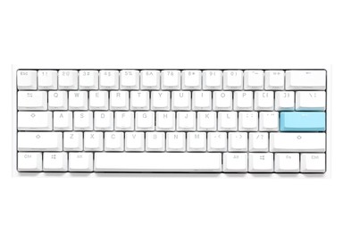 DUCKY Tipkovnica DKON2061ST Gaming USB QWERTZ njemačka bijela